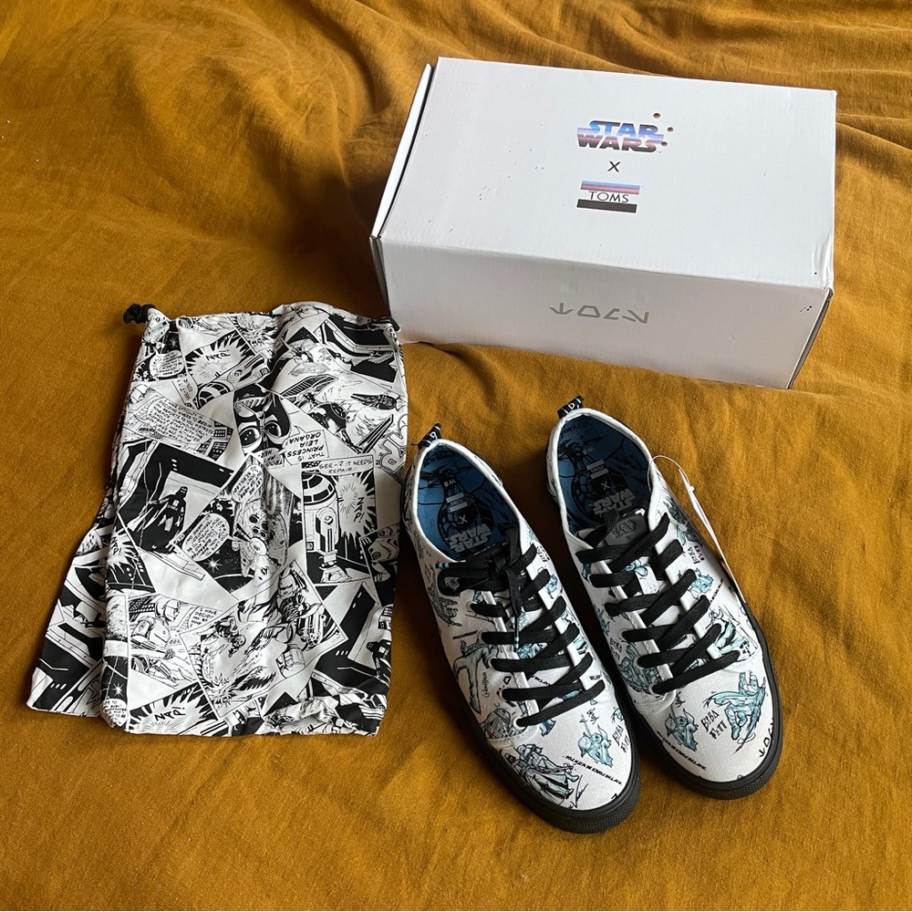 NWT Star Wars edition Women’s TOMS shoes